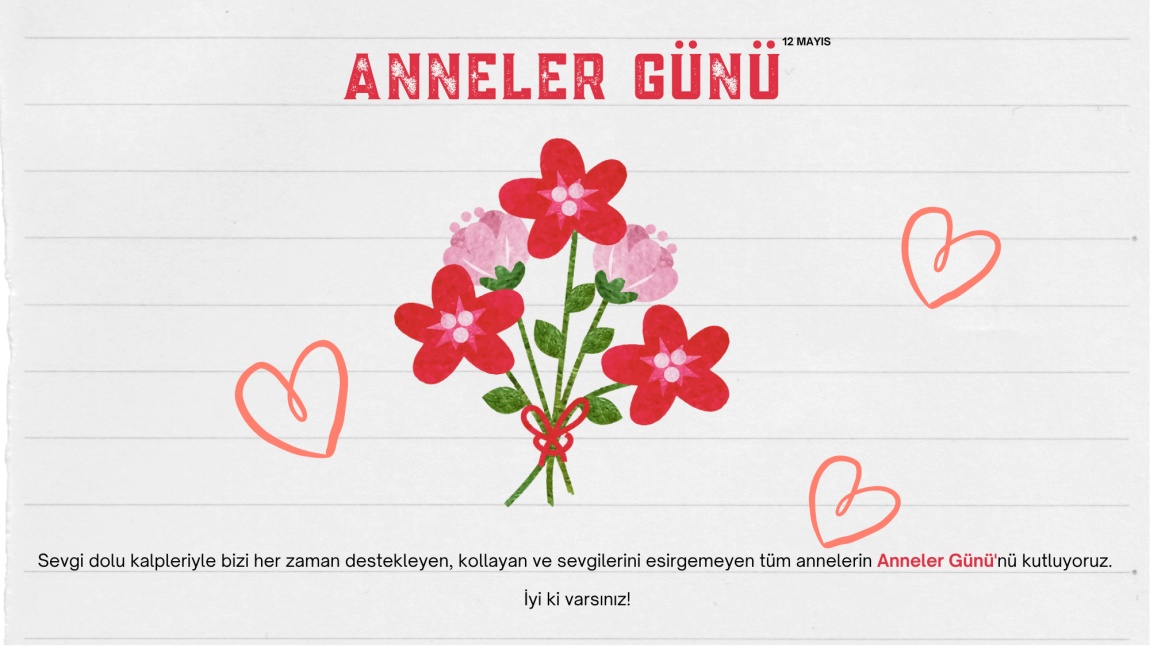 Anneler Günü Kutlaması: Minik Kalplerden Kocaman Sevgiler
